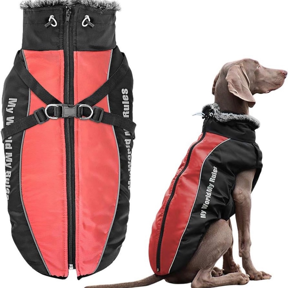 NWT Waterproof medium/large dog winter coat